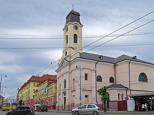 Exaltation of the Holy Cross church in Chernivtsi