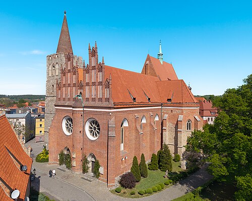 Saint George church in Ziębice