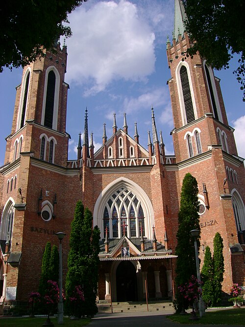 Saint John the Baptist church in Parczew